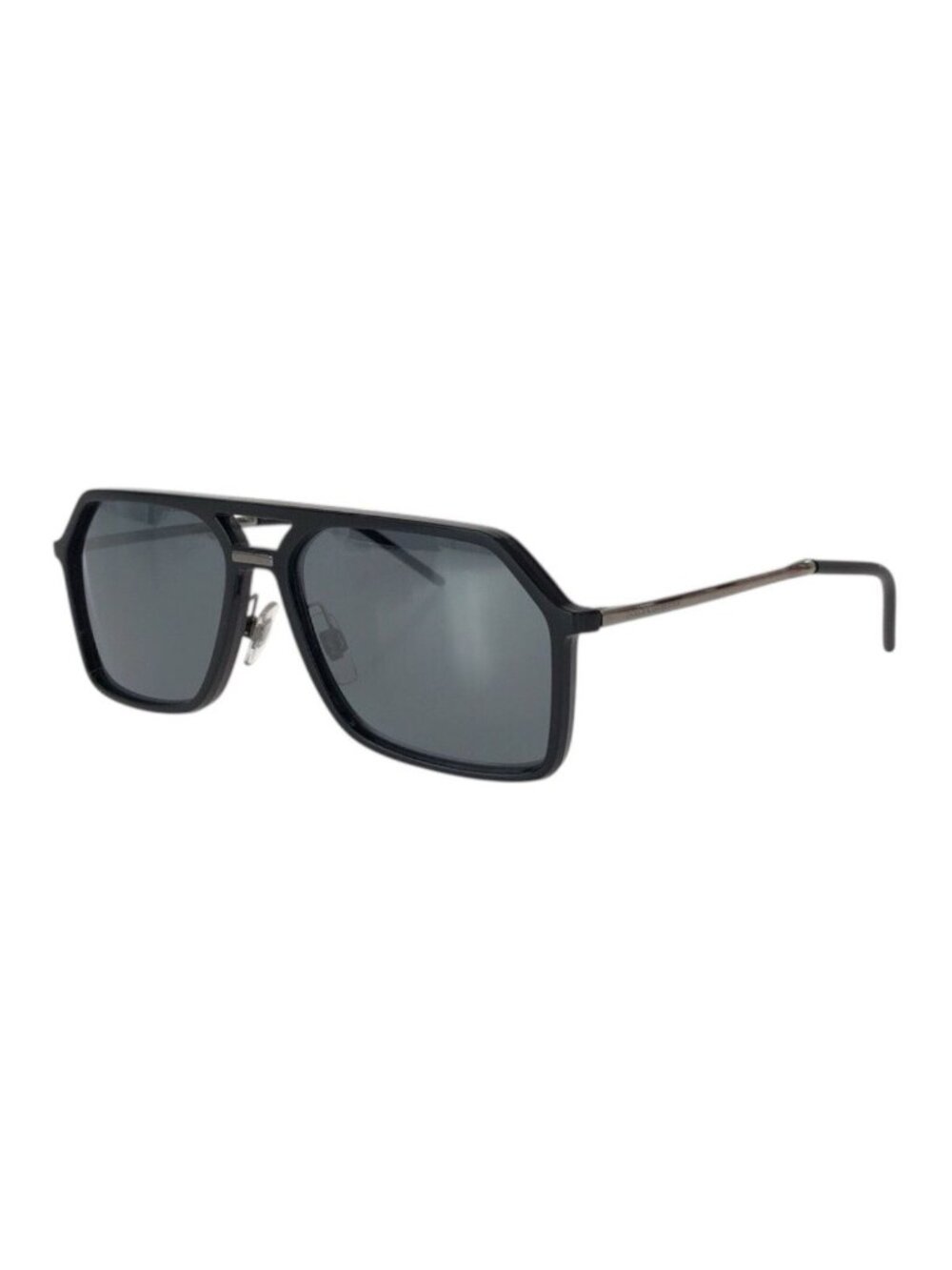 Dolce & Gabbana 59 16 Black Acetate Metal Sunglasses Eyewear